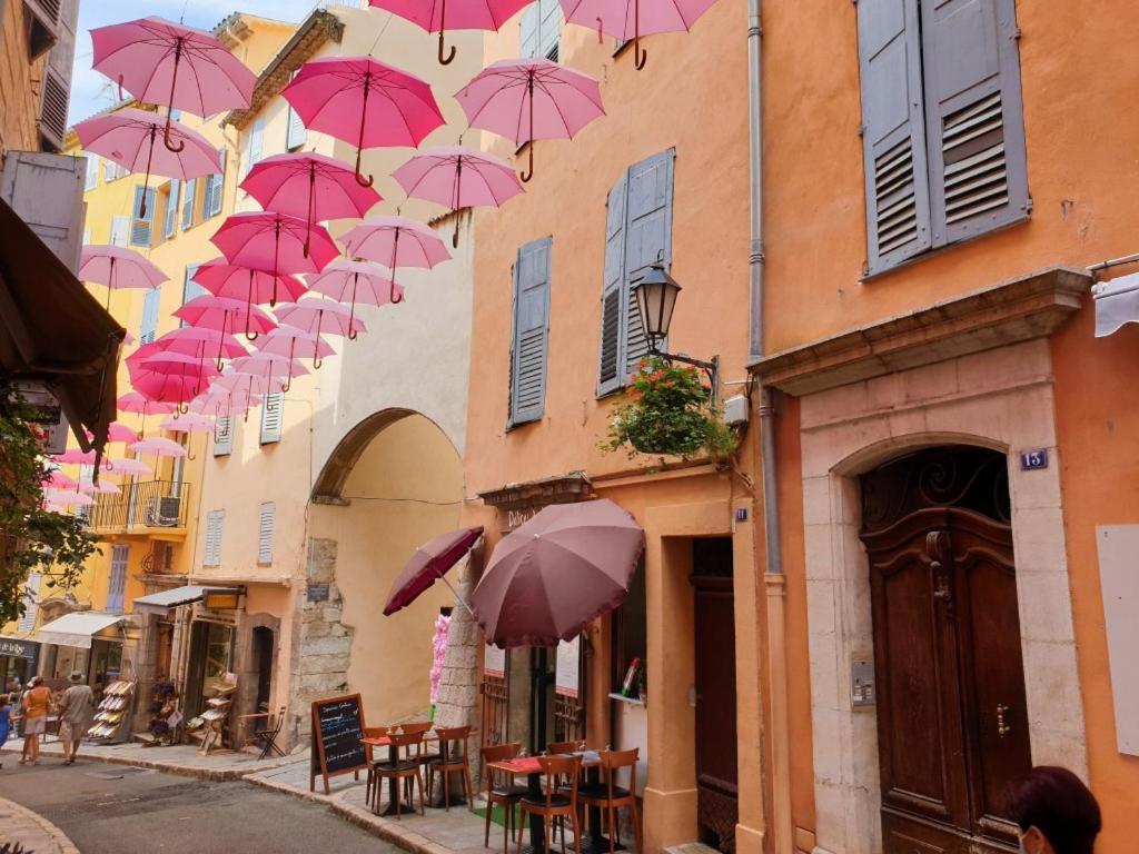La Bulle Grassoise - Appartement Spacieux Avec Balneo Et Parking Grasse Exterior photo